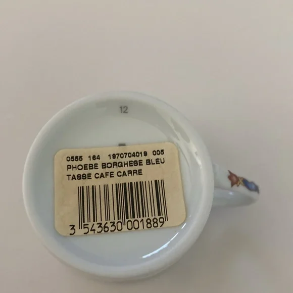 Borghese - BERNARDAUD cup and saucer set - Vintage - Picture 8 of 10